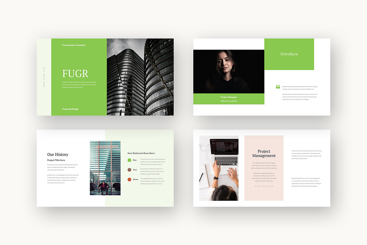 Fugr: Business Proposal Google Slide, a Presentation Template by Punkl Camp (Photo 2 of 16)