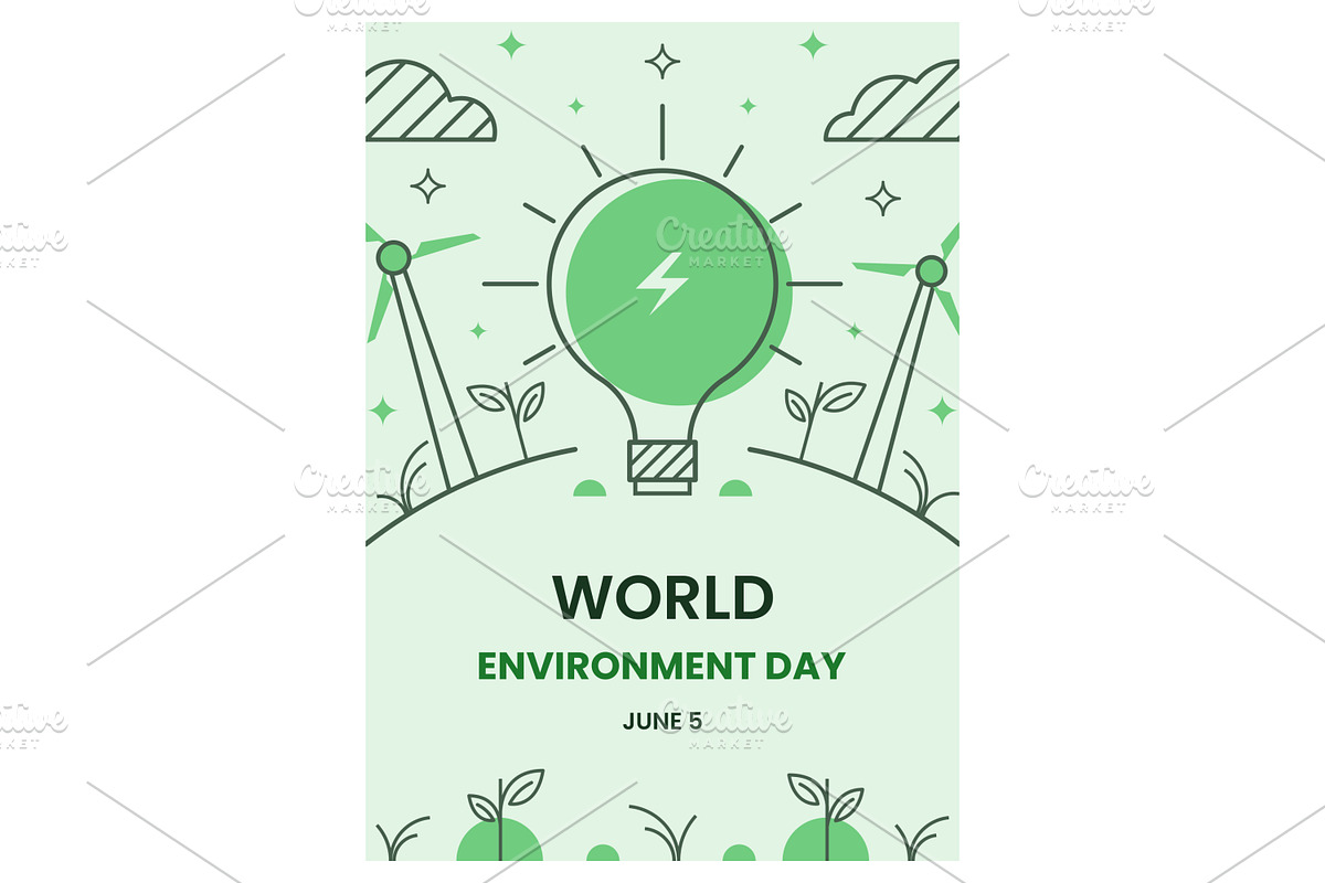 World Environment Day, a Seasonal Illustration by Creative Backgrounds