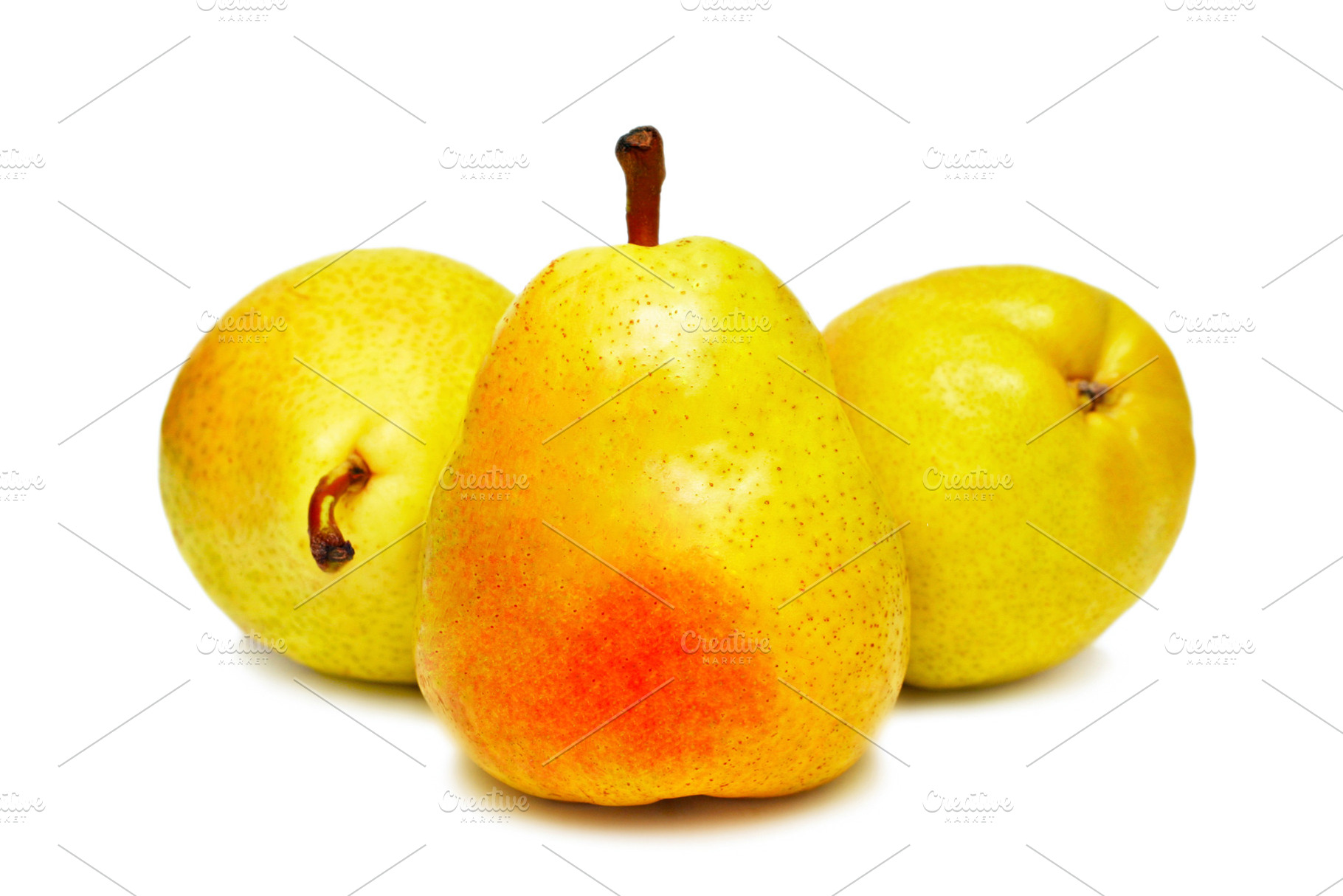 Three pears, a Photo by saiko3p
