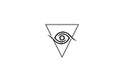 Minimalist Tribal Gaming Logo, a Branding & Logo Template by Luxury Logos (Thumbnail 3 of 4)