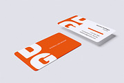 Bussines Card Mockup, an Advertising Mockup by HanaSaka_Studio (Thumbnail 2 of 5)