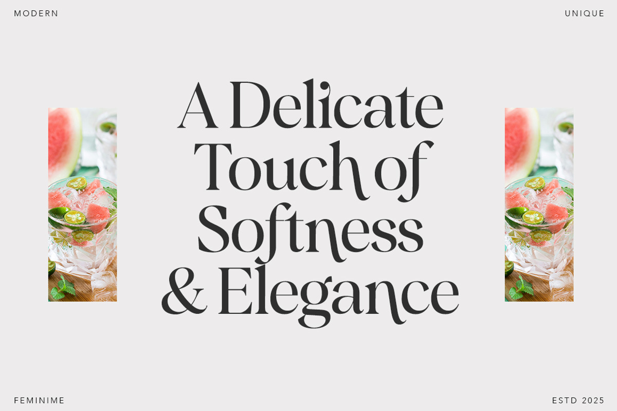 Blinkosta - Unique Ligature Serif, a Serif Font by Mytha Studio (Photo 7 of 15)