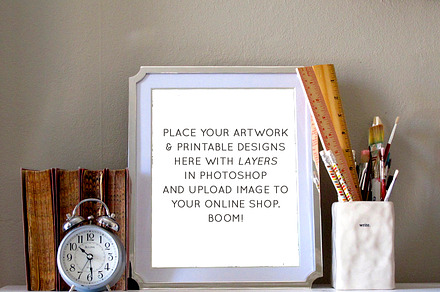 Artwork Frame Styled Mockup 001