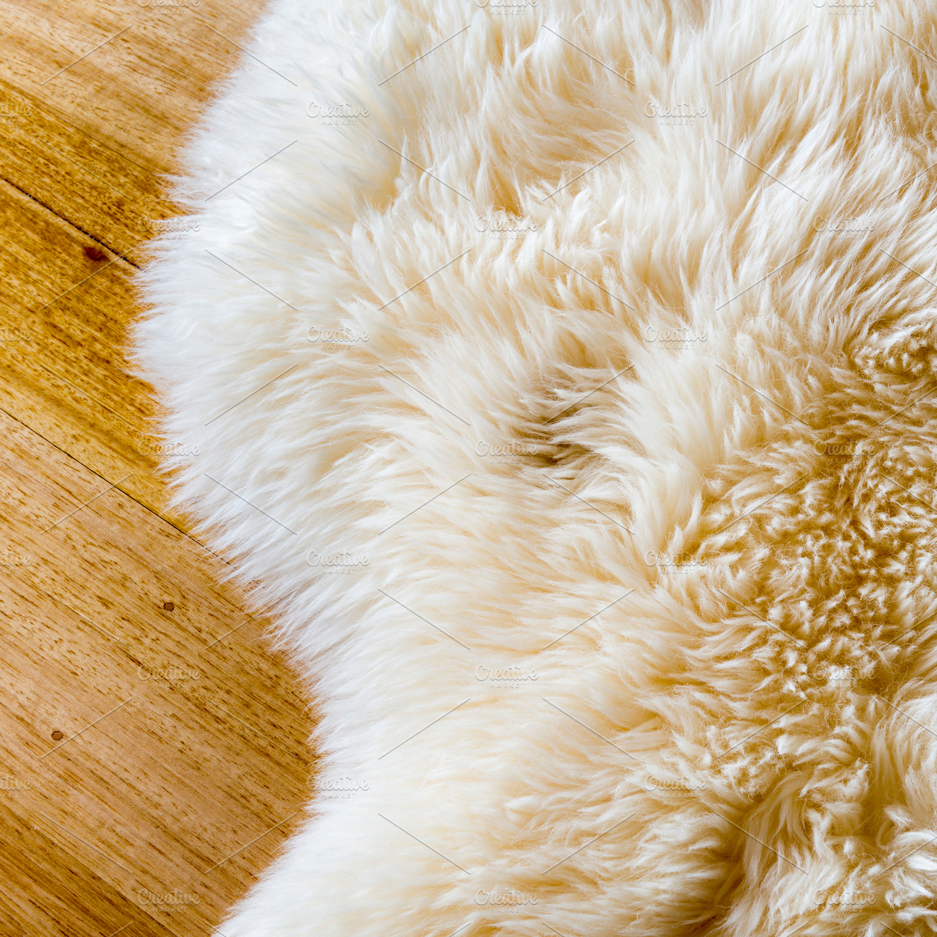 Sheepskin, a Background Photo by THP Creative