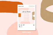 Feminine Boho Instagram Templates, a Social Media Template by Forth and Wild (Thumbnail 9 of 9)