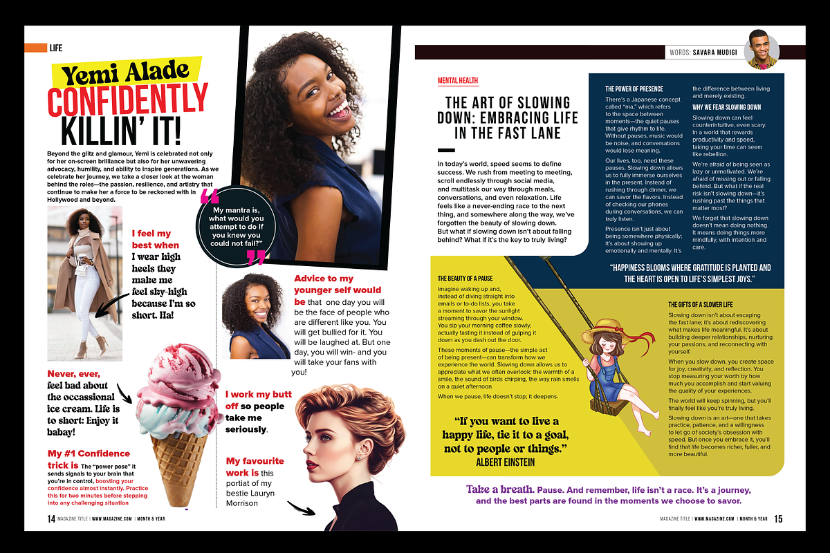 Magazine Template, a Magazine Template by Red Cactus Creative (Photo 9 of 20)
