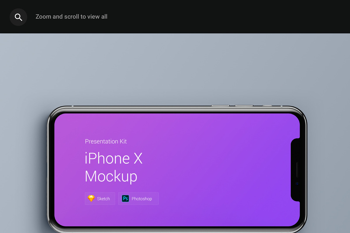 iPhone X Mockups | Presentation Kit, an iPhone Mockup by ls.graphics (Photo 6 of 14)
