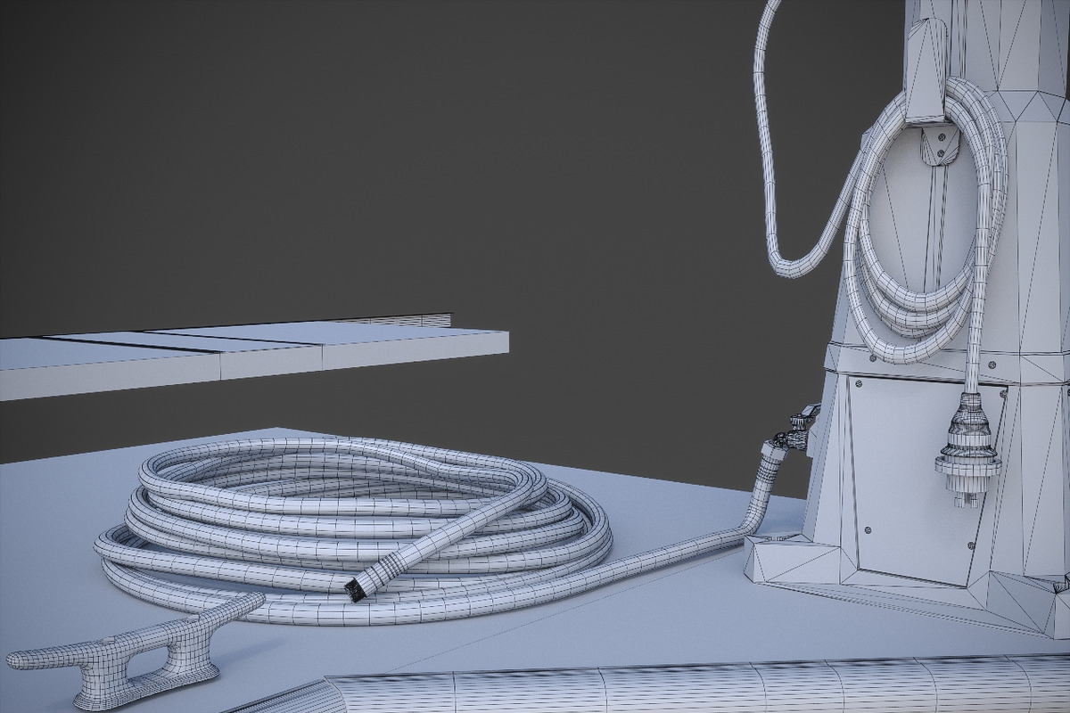 Marina - Boat Slips - Floating Dock, an Object 3D Model by RoHo Productions (Photo 21 of 39)