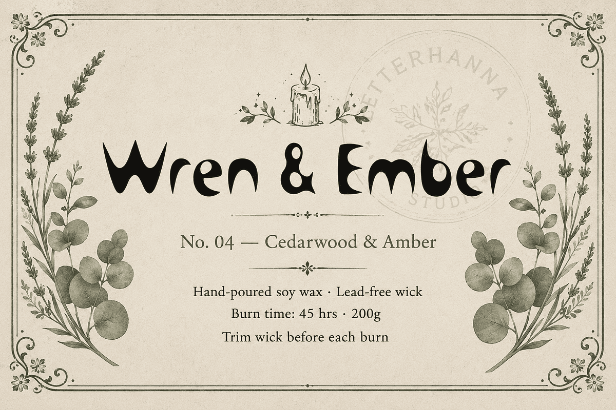 Dusk Fortwick Font, a Handwritten Font by Letterhanna Studio (Photo 4 of 10)