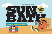 Boldie Slab Font Width, a Slab Serif Font by Fortunes Co (Thumbnail 8 of 12)