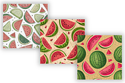 Juicy Watermelon Seamless Pattern, a Pattern Graphic by FloridPrintables (Thumbnail 4 of 7)
