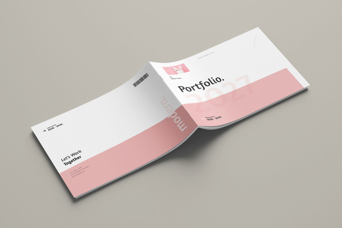 Portfolio Landscape Template, a Brochure Template by Pixelpick (Photo 9 of 9)