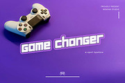 Game Changer | E-Sport Typeface, a Symbol Font by Ngapak Studio (Thumbnail 1 of 9)