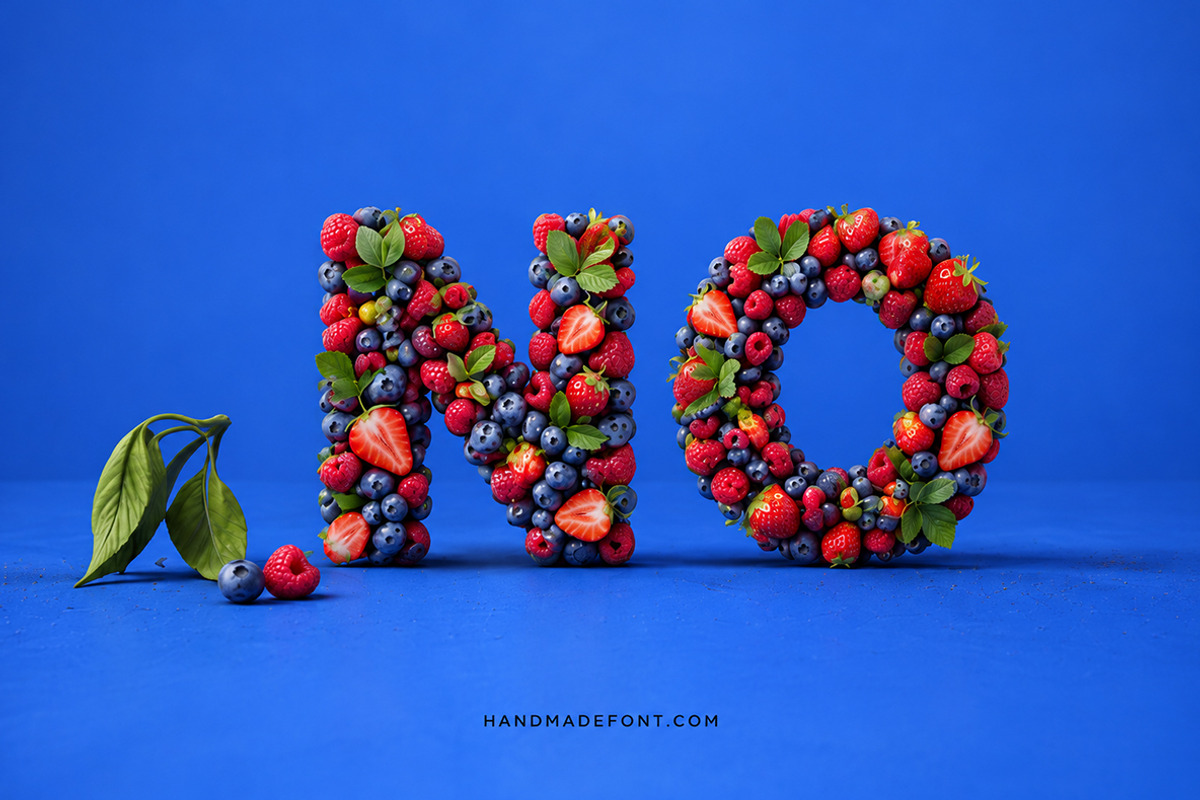 Summer Berries Font, a Sans Serif Font by Handmadefont (Photo 14 of 17)