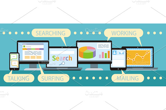 Concept Of Business Workflow Through