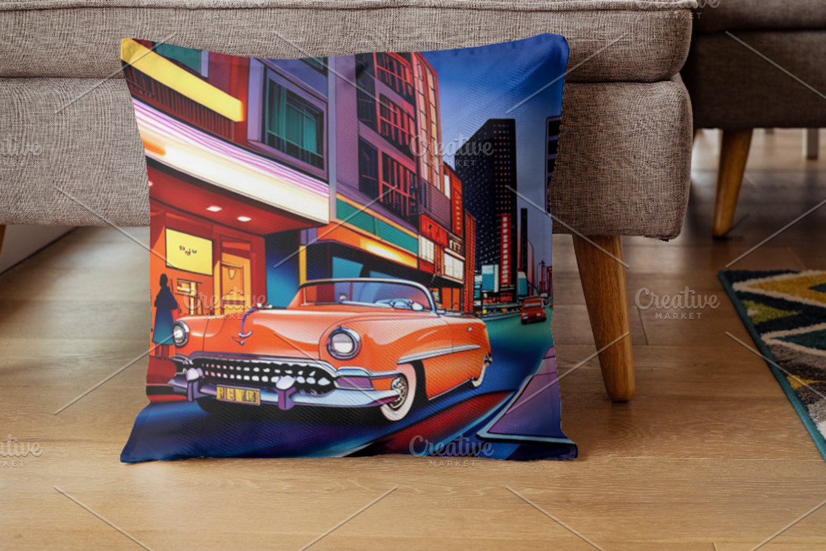Art, Custom vintage car, a Poster Template by Boho Pixel Dust (Photo 3 of 8)