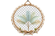 Watercolor Tropical Leaves, Summer, an Illustration by DreamArtGraphic (Thumbnail 3 of 7)