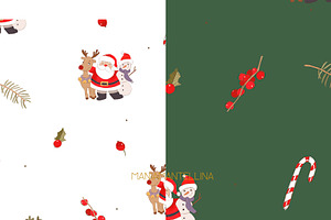 New Year pattern