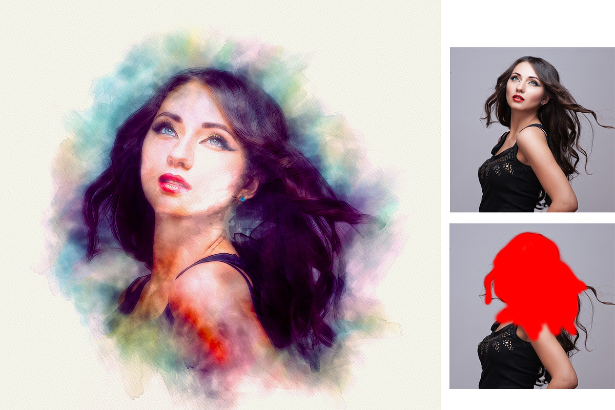 Dynamic Watercolor Paint, an Action Add-On by MRI STUDIO (Photo 5 of 15)