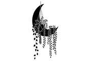 Hanging Moon with Plants Bundle, an Illustration by Designs_River (Thumbnail 24 of 31)