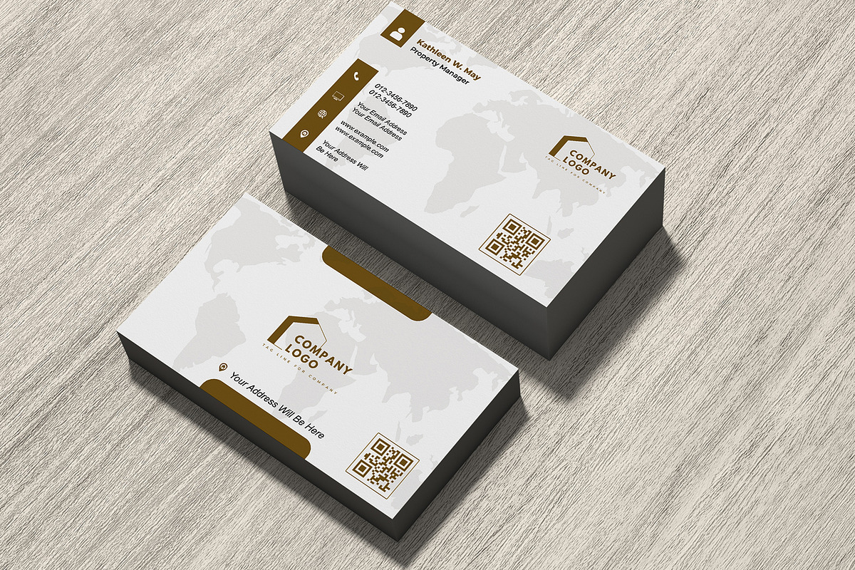 Vanta Modern Business Card PSD preview 6