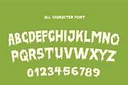 Cross Blood - Blood Font, a Handwritten Font by Berdansabersama (Thumbnail 2 of 8)