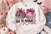 Breast Cancer Halloween Png, an Object Graphic by Daisy Design (Thumbnail 2 of 3)
