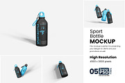Sport Bottle Mockup, a Product Mockup by bimockup (Thumbnail 1 of 6)