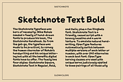 Sketchnote, a Handwritten Font by Delve Fonts (Thumbnail 7 of 7)