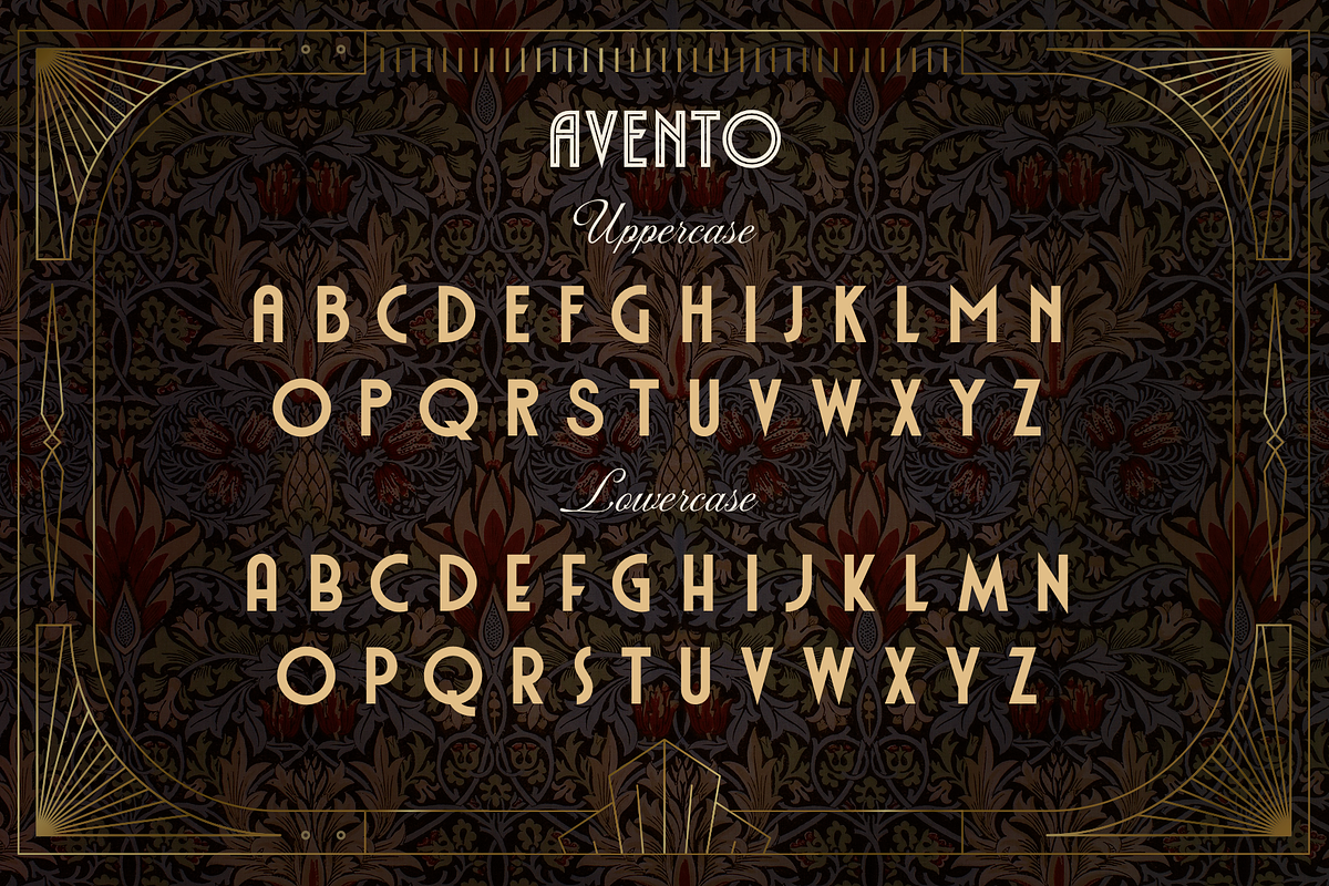 Avento, a Sans Serif Font by Larin Type Co. (Photo 9 of 10)