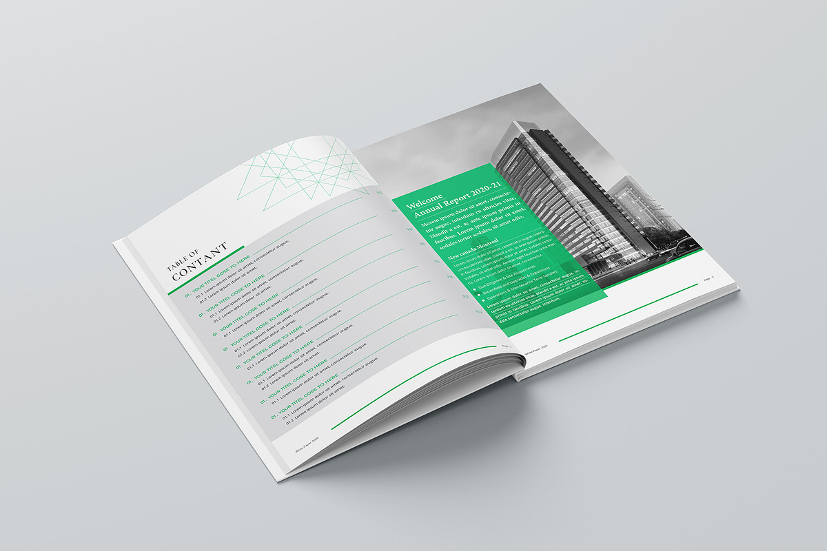 Annual Report Bundle | Word, indd, a Brochure Template by obayes (Photo 34 of 51)