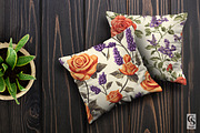 Lavender and Roses Floral Patterns, a Pattern Graphic by Creative Store (Thumbnail 5 of 5)