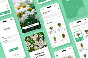 MyFlow - Flower Shop Mobile App, an App Template by trabaskriya (Thumbnail 4 of 5)