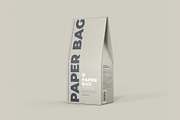 Paper Bag Mockup. Half Side - L view, a Packaging Mockup by easymock (Thumbnail 5 of 11)