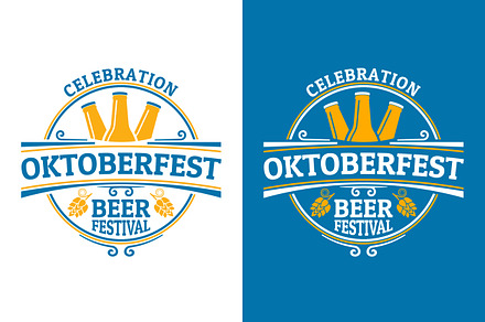 Oktoberfest logo or label. Beer fest, a Graphic by VM25