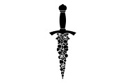 Ornamental Dagger Silhouette Bundle, an Object Illustration by Gaye Art (Thumbnail 5 of 15)