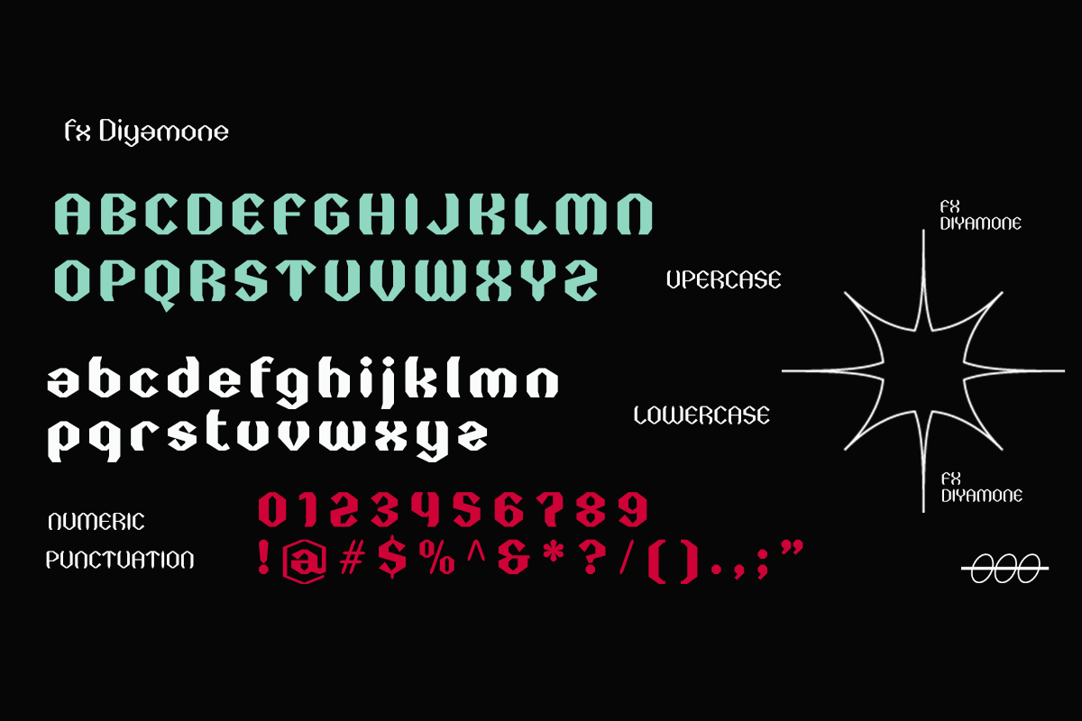 FX Diyamone - Display Family Font, a Sans Serif Font by Differentialtype (Photo 7 of 11)