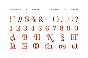 Mocharia Modern Elegant Display Font, a Serif Font by Vadovastd (Thumbnail 3 of 10)