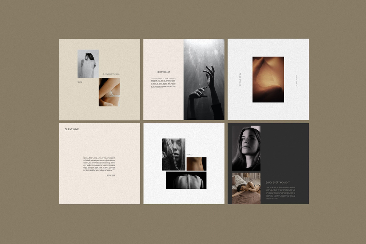 Soul | Canva Social Media Templates, a Social Media Template by Studio Fink (Photo 4 of 5)