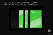 Black Case Cassette Mockup, a Packaging Mockup by Glue Lab (Thumbnail 3 of 6)