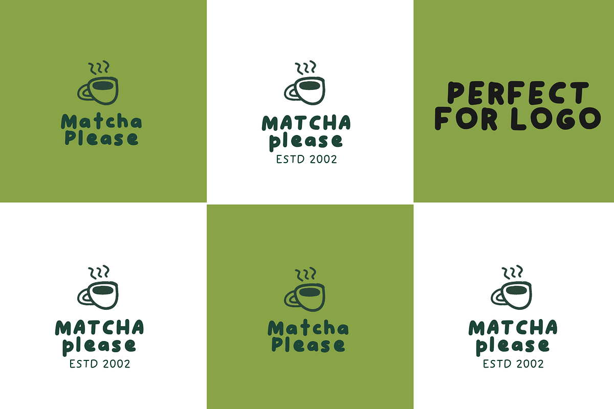 matcha please font duo, a Handwritten Font by Ashiya Pixel (Photo 17 of 17)
