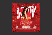Valentines Day Flyer, a Flyer Template by DSGraphicDesign (Thumbnail 3 of 3)
