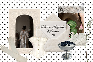 Victorian Keepsakes Ephemera Atelier, a Background Graphic by Lidberia