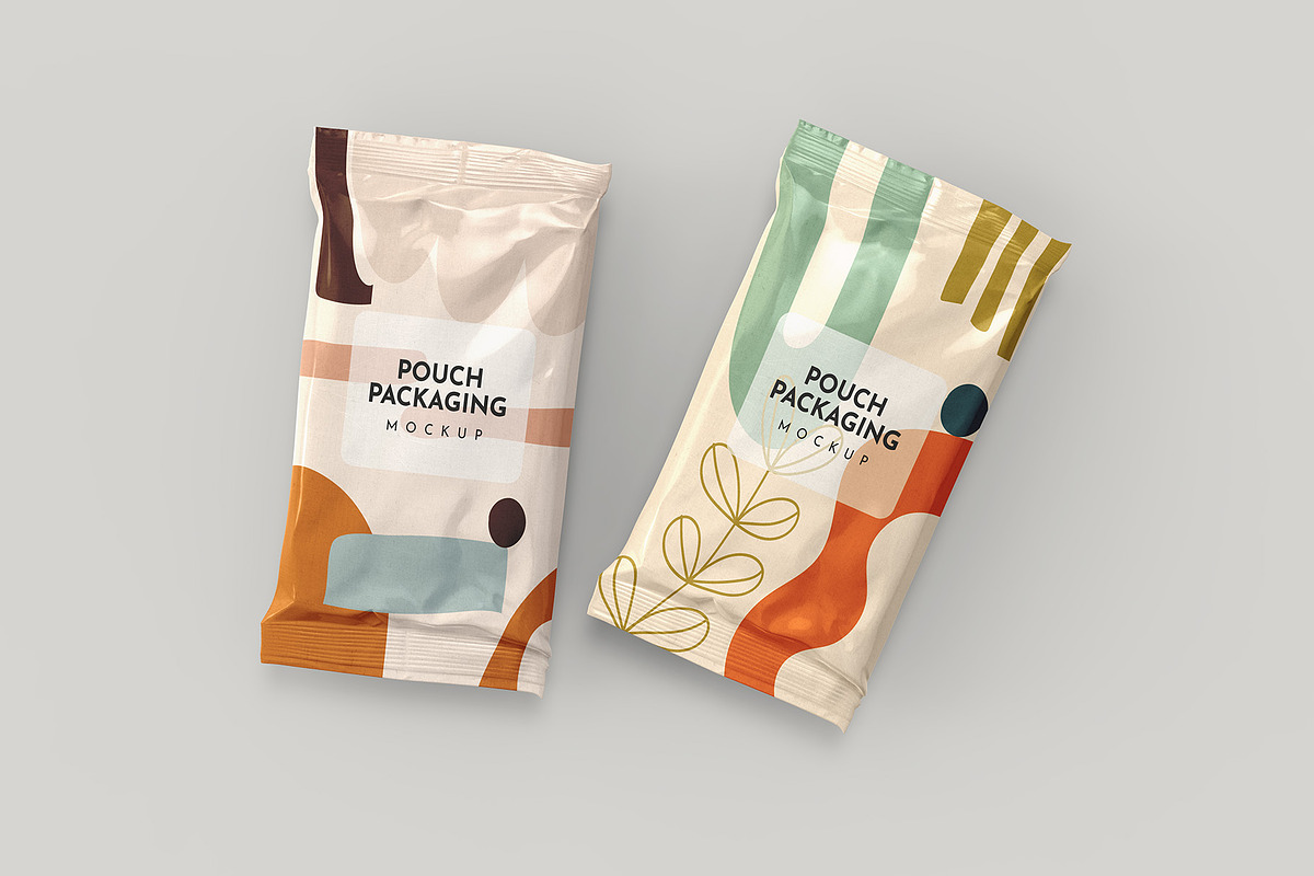 Pouch Packaging Mockup - 8 views, a Packaging Mockup by Illusiongraphic (Photo 4 of 18)
