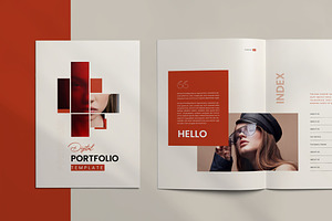 Digital Portfolio, a Brochure Template by KreateTribe