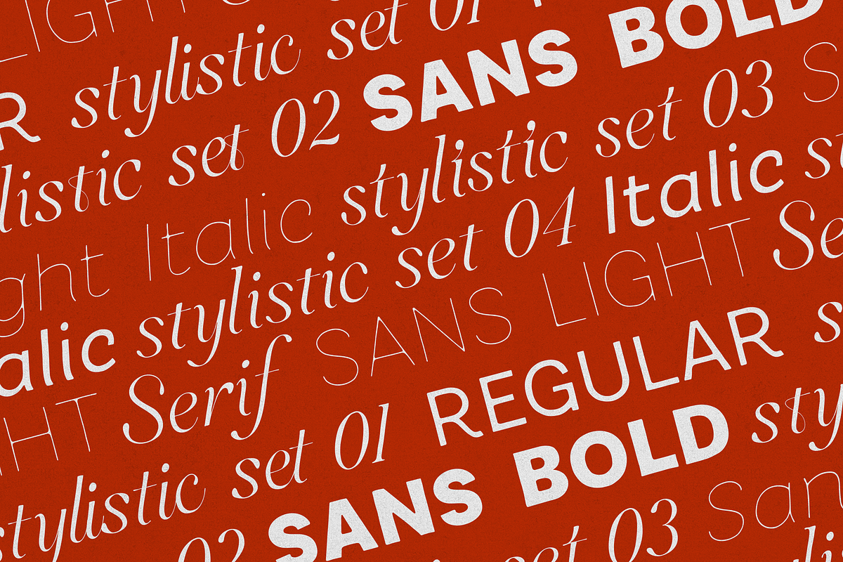 Sweetform - Serif & Sans Font Duo, a Serif Font by VP Fonts (Photo 12 of 23)