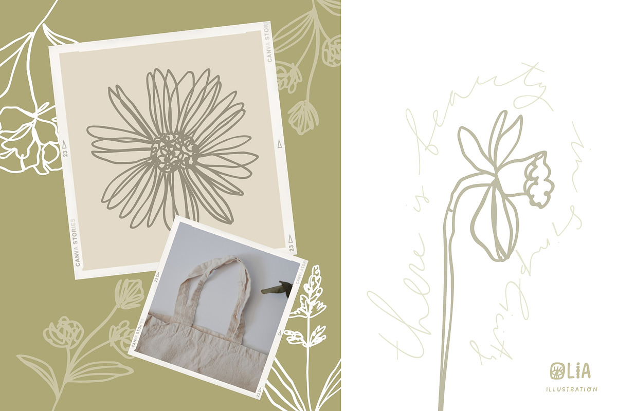 Elegant Botanicals | 100% Hand drawn, a Decorative Illustration by Olia (Photo 13 of 14)