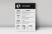 Resume Template, a Resume Template by artisanHR (Thumbnail 4 of 5)
