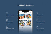 Food Instagram Posts, a Social Media Template by Milos Knezevic (Thumbnail 2 of 6)