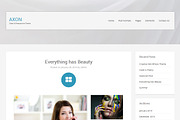 Axon, a WordPress Template by DesignOrbital (Thumbnail 2 of 5)
